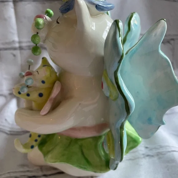 Amy Lacombe Whimsiclay Cat Figurine - Picture 4 of 6